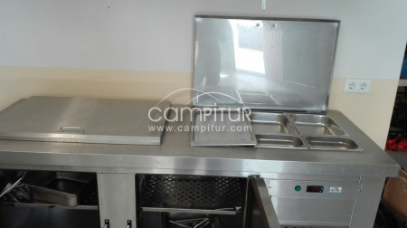 Foto 3 de MESA FRIA CON NEVERA