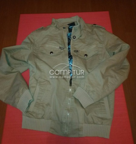 CAZADORA CHAQUETA MARRÓN NUEVA