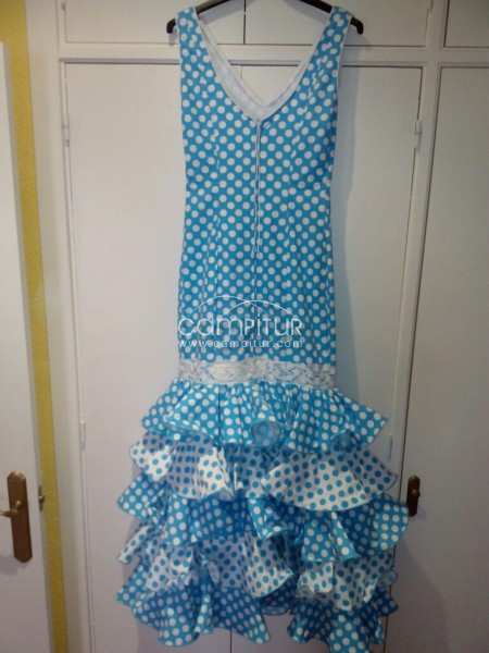 Foto 2 de TRAJE DE FLAMENCA, GITANA.