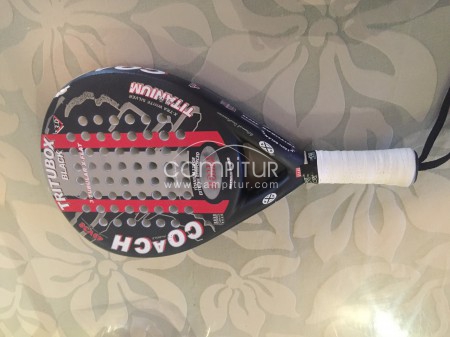 Pala Padel Coach TRITUBOX BLACK