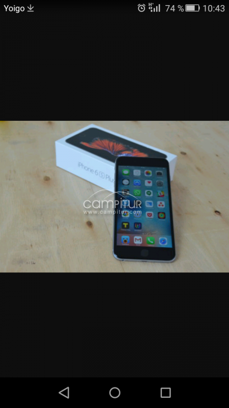 Foto 2 de iphone 6 s plus nuevo 