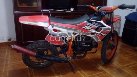 Foto 2 de Vendo moto de campo de gas de 49
