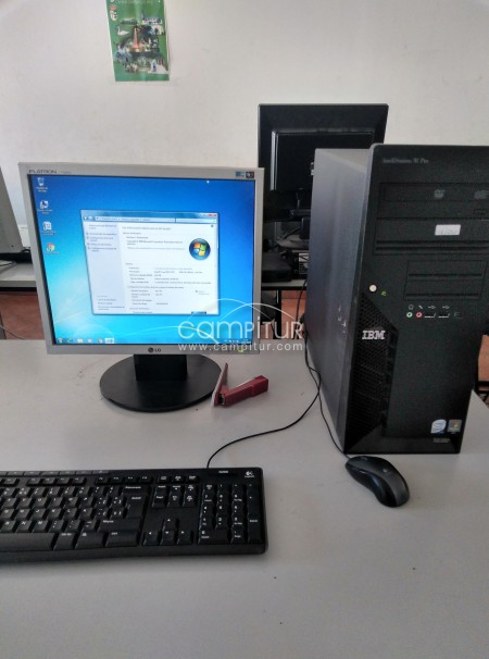 ORDENADOR IBM CORE2 DUO + TFT 17" 