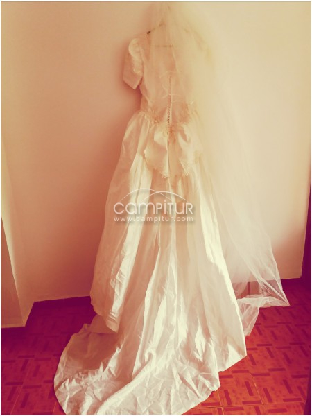 Vendo vestido de boda estilo romántico con un toque francés 