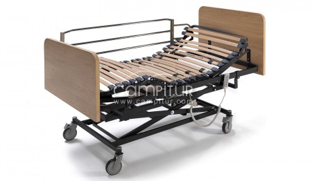 CAMA GERIÁTRICA ARTICULADA REGULABLE EN ALTURA