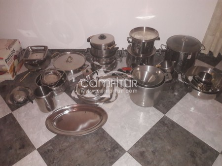 se vende menaje de acero inoxidable precio economico