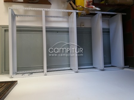Estanterías de aluminio.Se Vende por no usar  Nuevas 