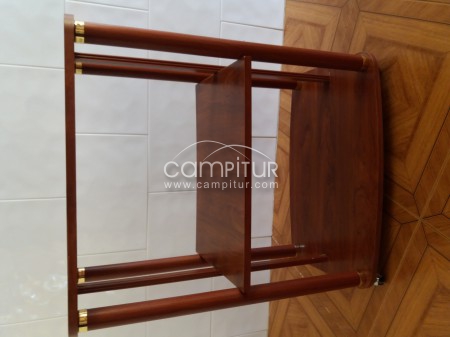 Vendo mesa para salita de madera color marrón Nueva Vendo por no usar