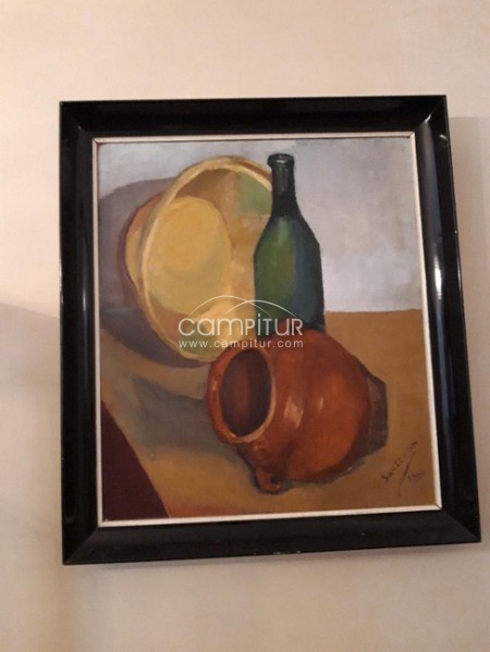 PINTURA AL OLEO RUSTICA