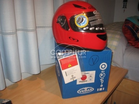 Foto 3 de Casco de moto marca Vemar