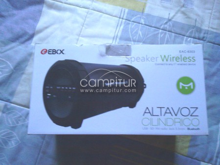 VENDO ALTAVOZ CILINDRICO EBOX