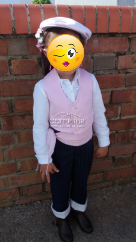 Pantalón y chaleco de corto para niñ@