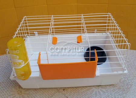 TODO  20 € JAULA + BEBEDERO + COMEDERO NUEVA