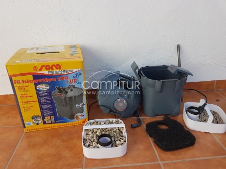Foto 2 de vendo acuario de 90 litros y filtro exterior sera 250 UV