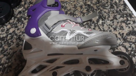 Patines cuatro ruedas en serie
