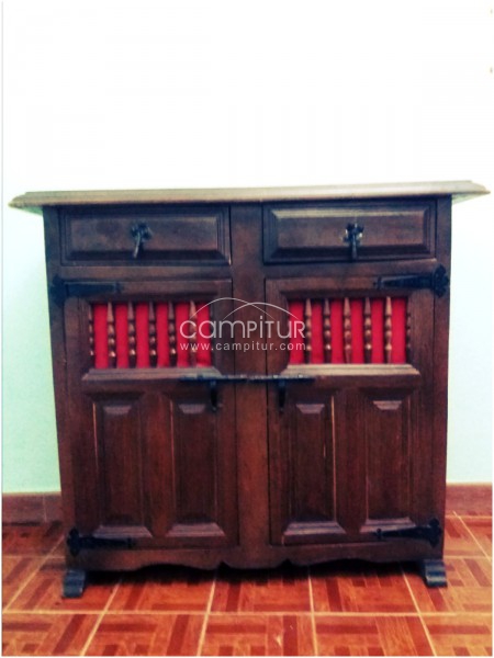 Vendo mesa de madera de entrada estilo rústico  