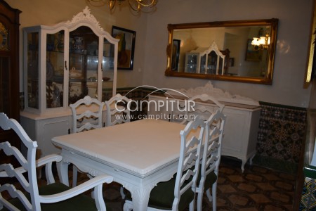 Foto 6 de PRECIOSO COMEDOR ANTIGUO PINTADO EN BLANCO