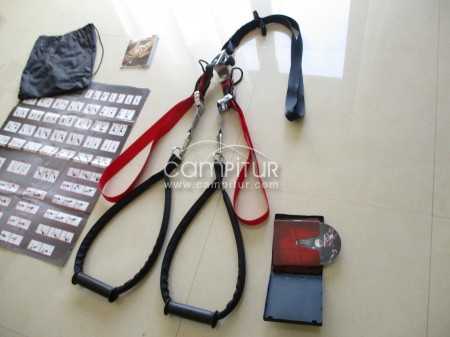 Entrenamiento con TRX profesional con 12 DVD - entrenamiento en suspensión 