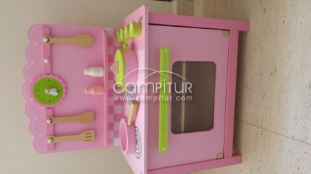 VENDO COCINITA MADERA NIÑA