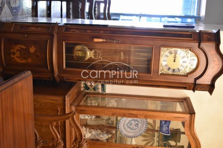 VENDO PRECIOSO RELOJ DE PIÉ ANTIGUO 