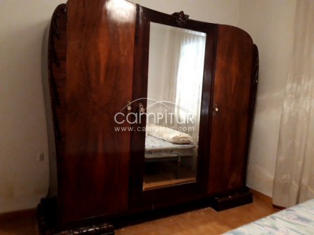 PRECIOSA HABITACIÓN DE MATRIMONIO "ART DECO" DE MADERA MACIZA