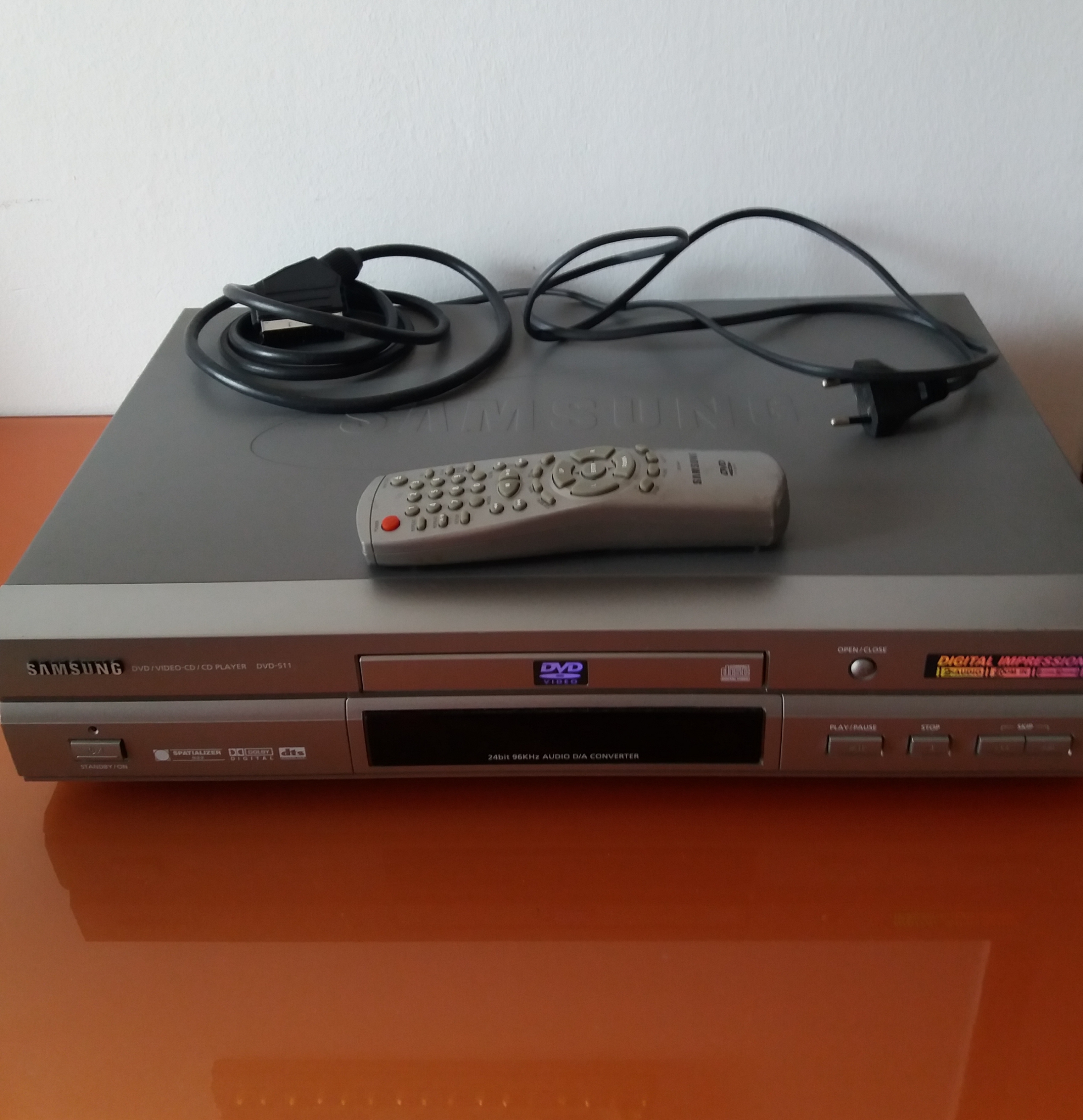 DVD / VÍDEO-CD / CD PLAYER SAMSUNG