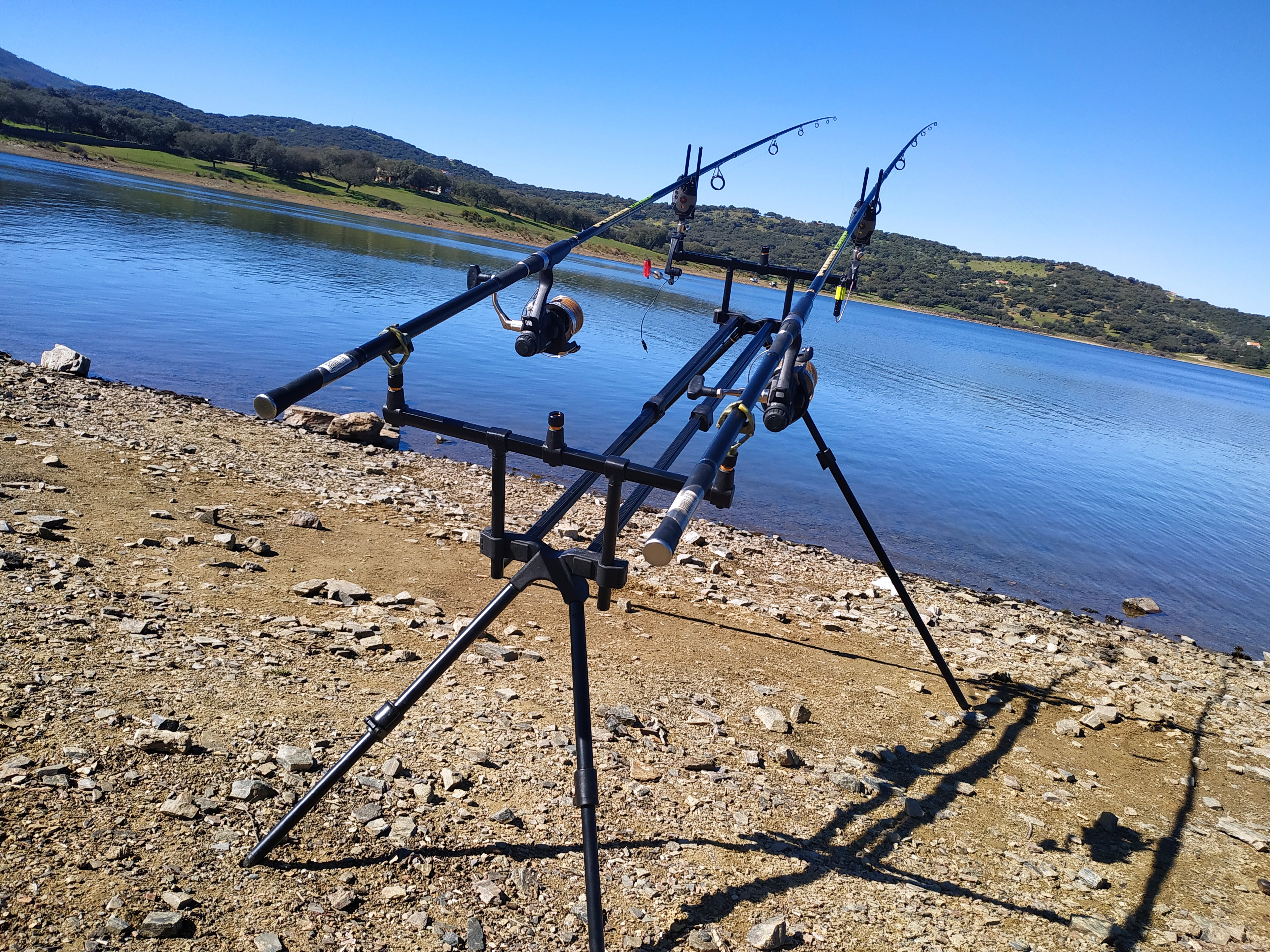 Equipo de carpfishing