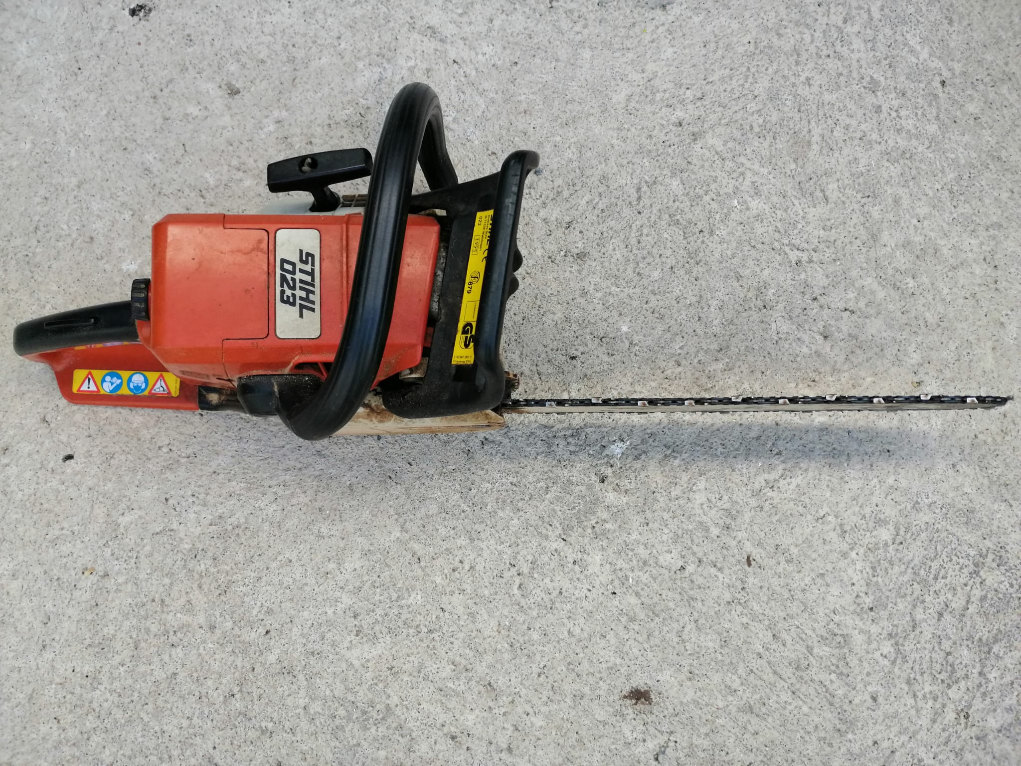 motosierra stihl 023