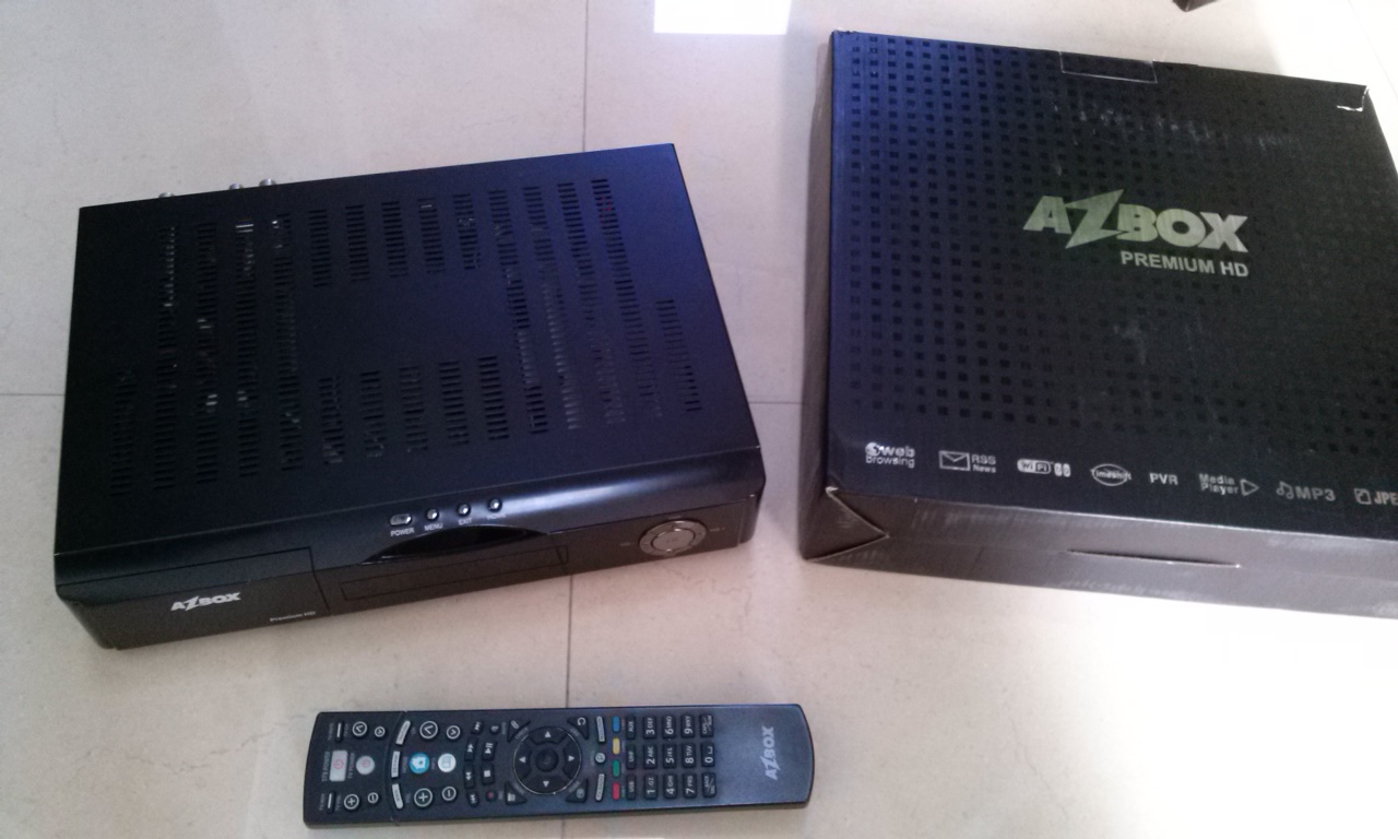 Decodificador satelite Azbox Premium HD