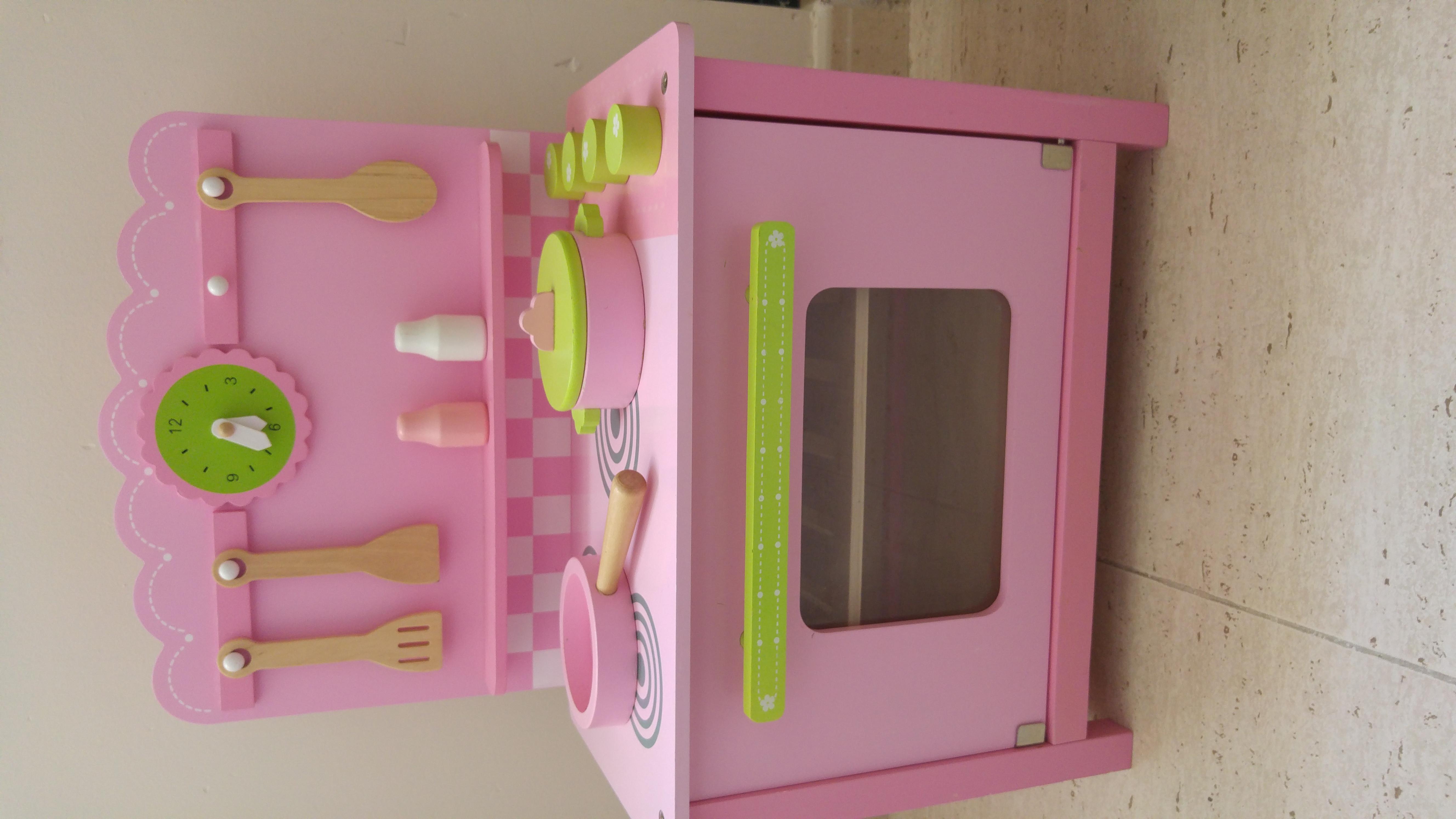 Cocina de juguete madera 