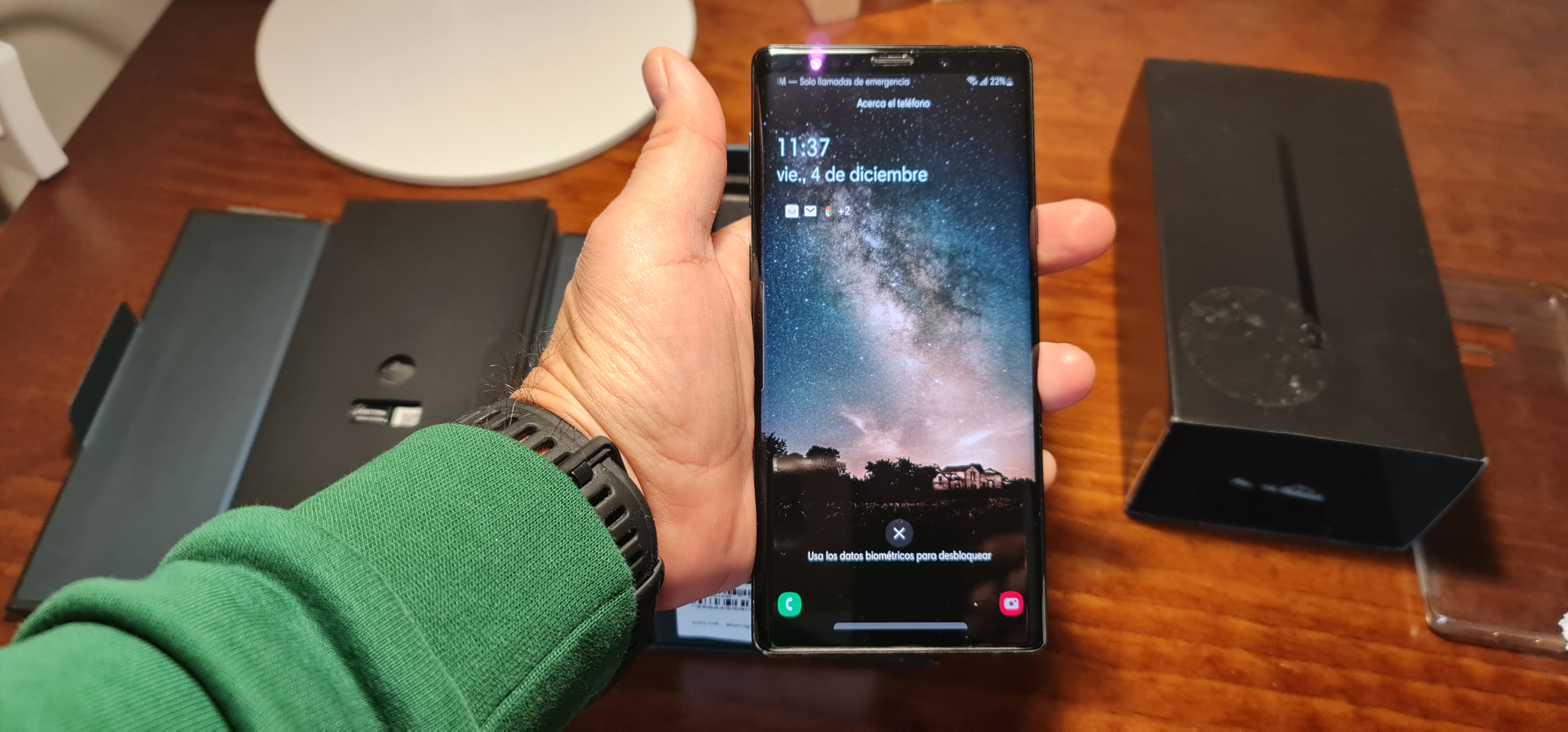 Venta Samsung Galaxy Note 9 128 rom  6 ram