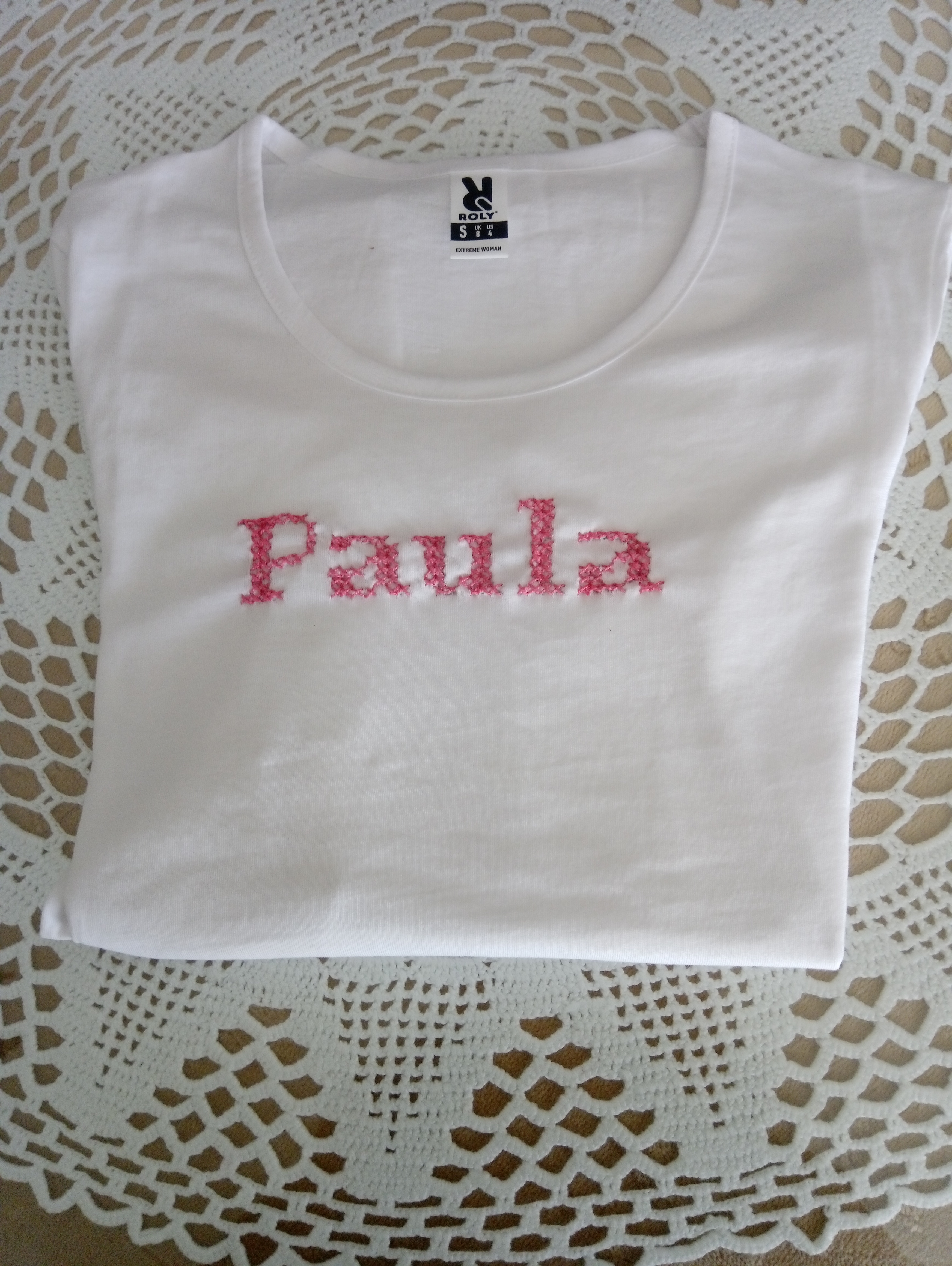 Camisetas bordadas
