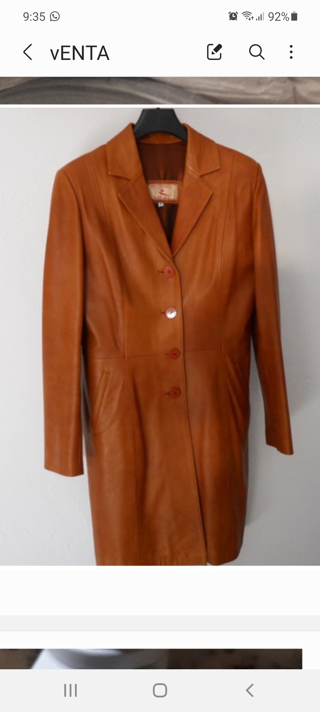 Chaqueta piel