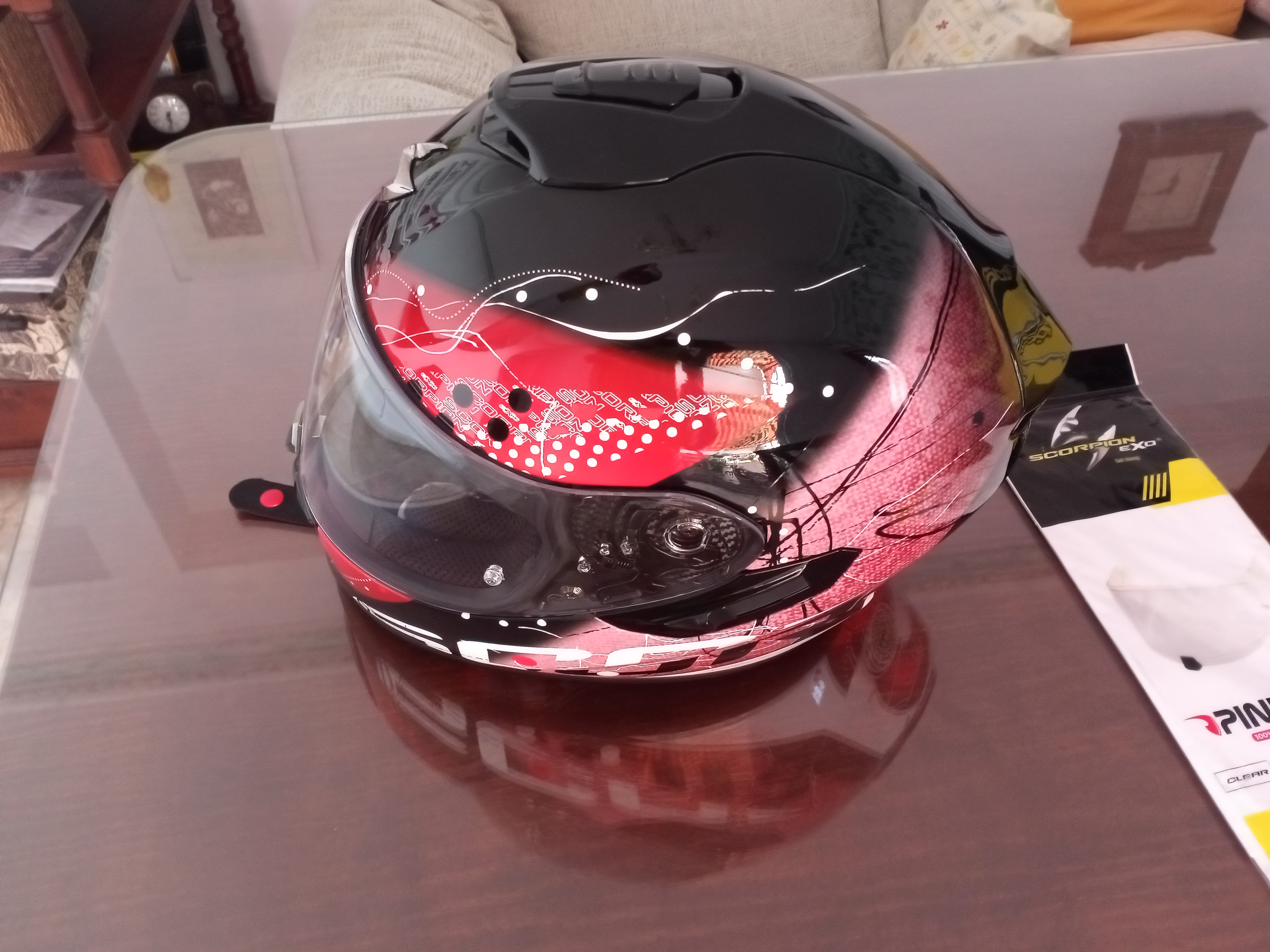 Casco moto