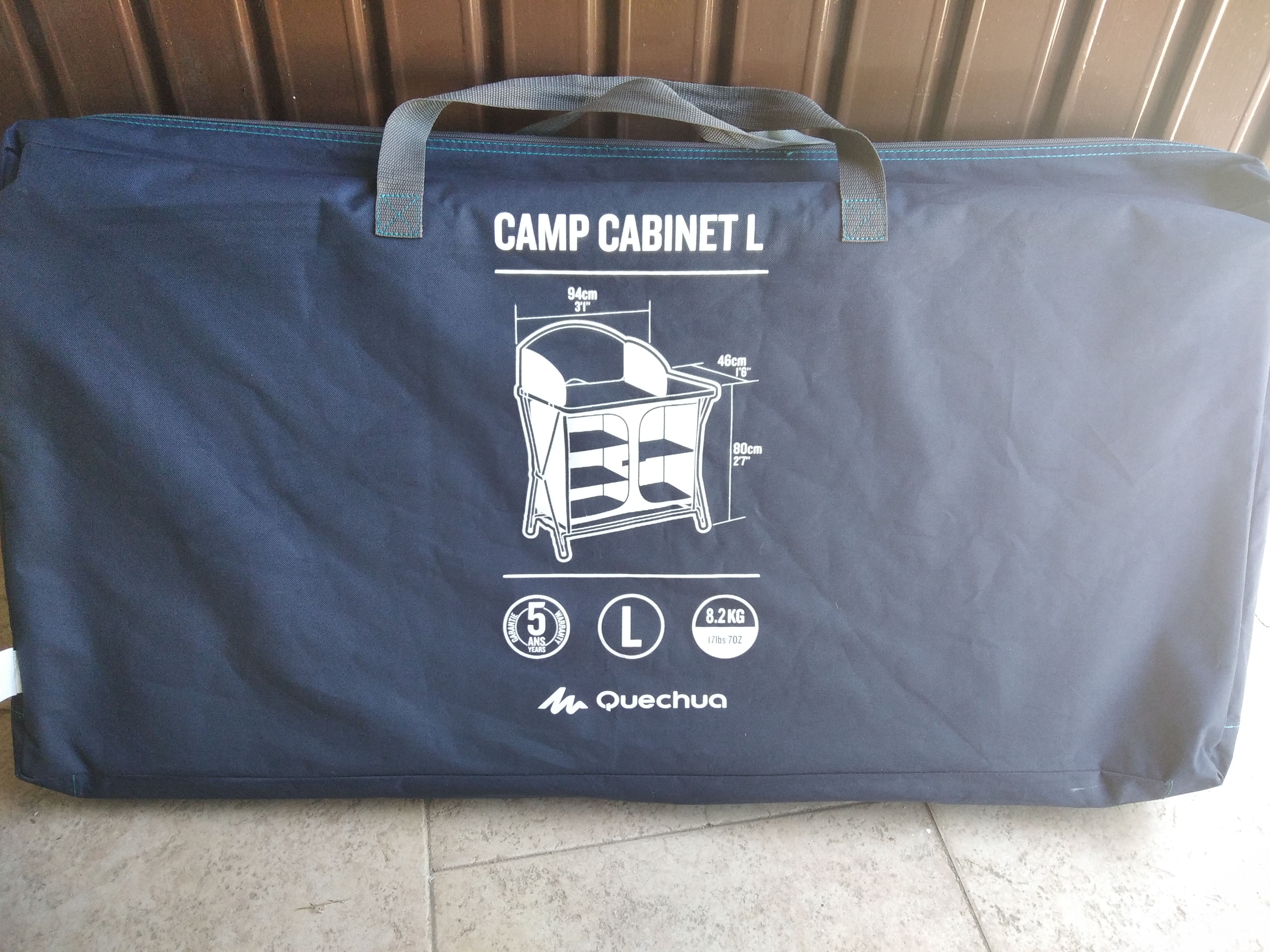 Mesa cocina de camping
