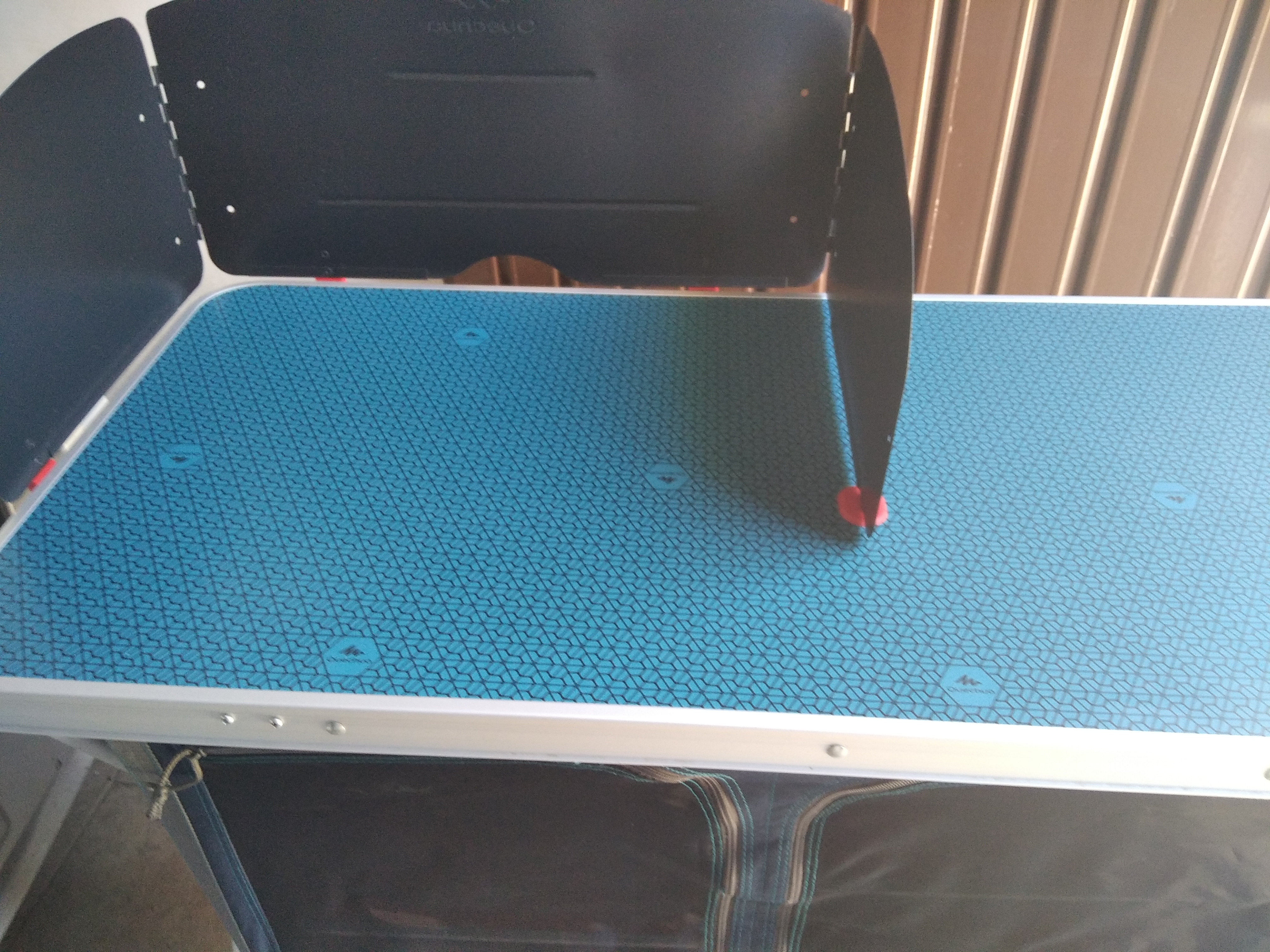 Mesa cocina de camping