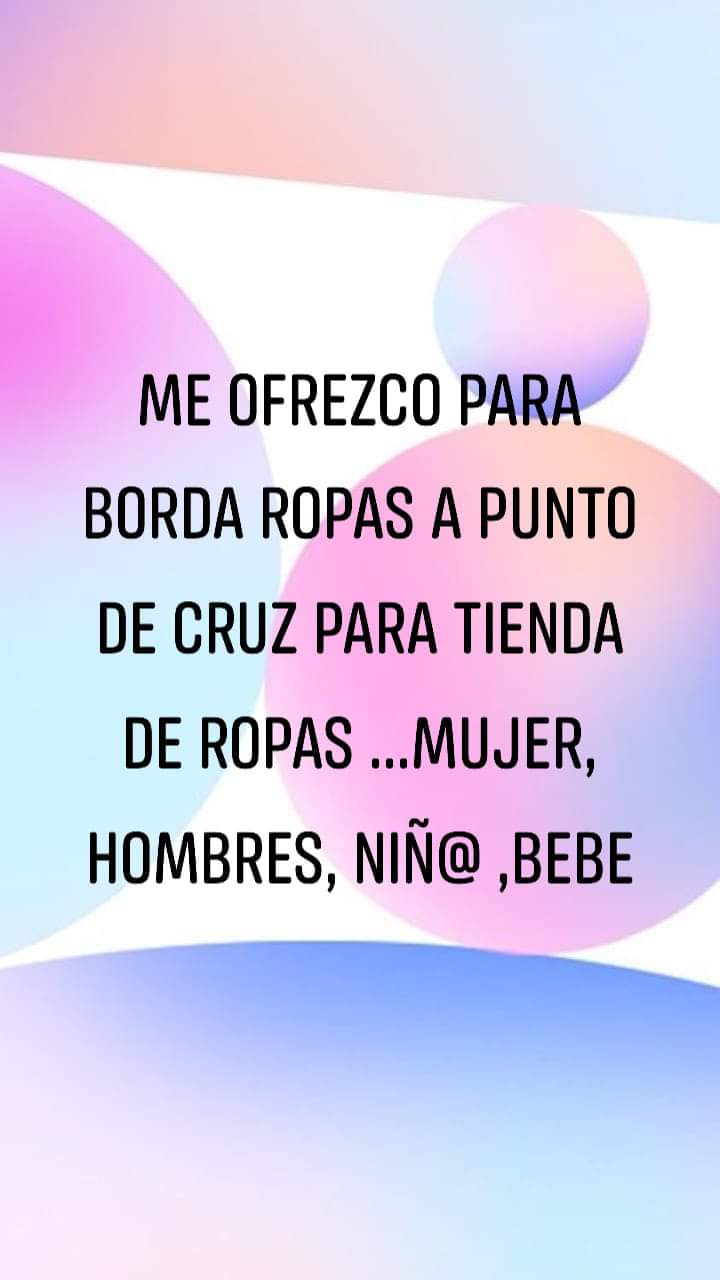 Se bordas ropas para tiendas