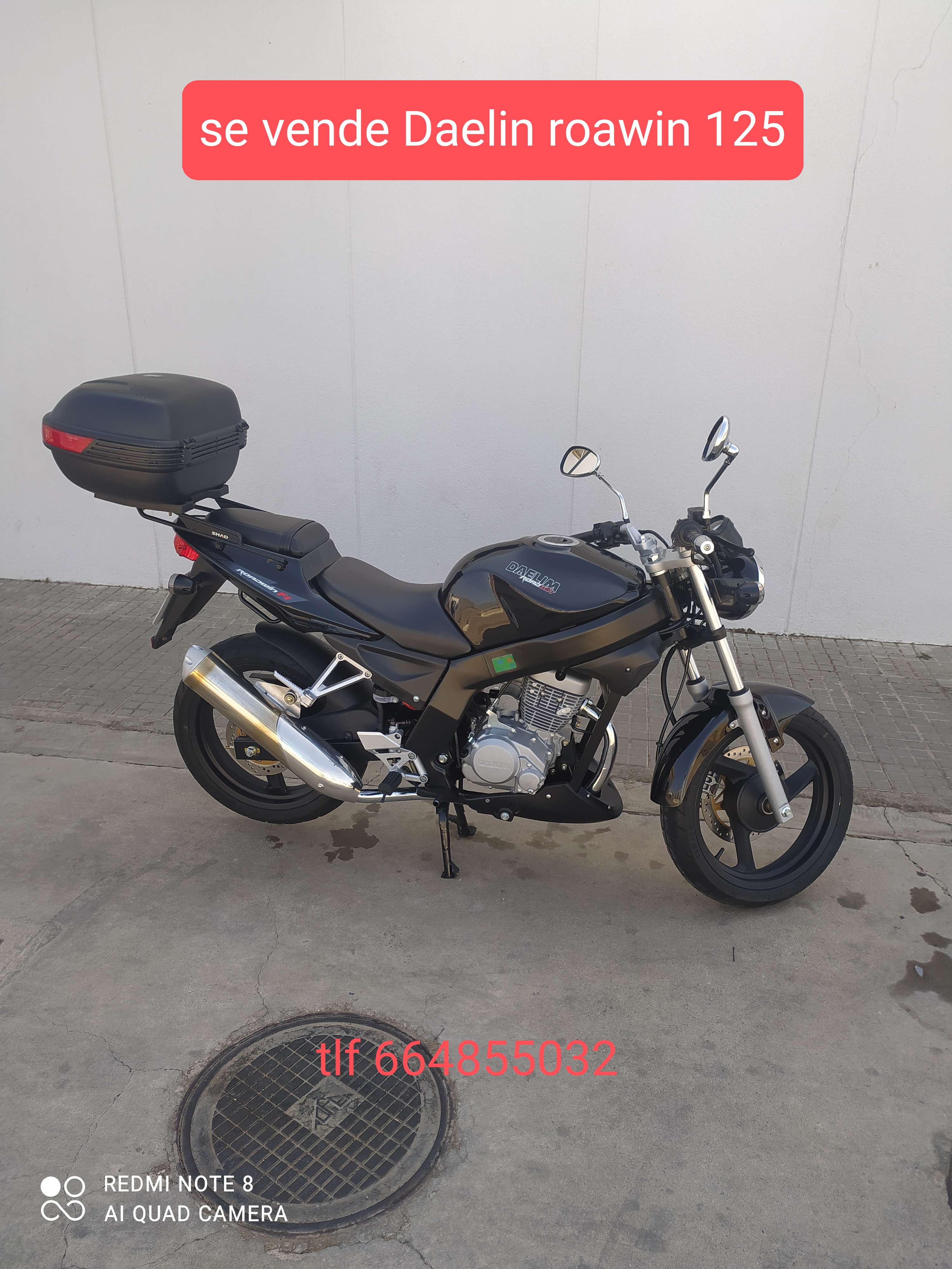 Se vende daelin roawin 125cc