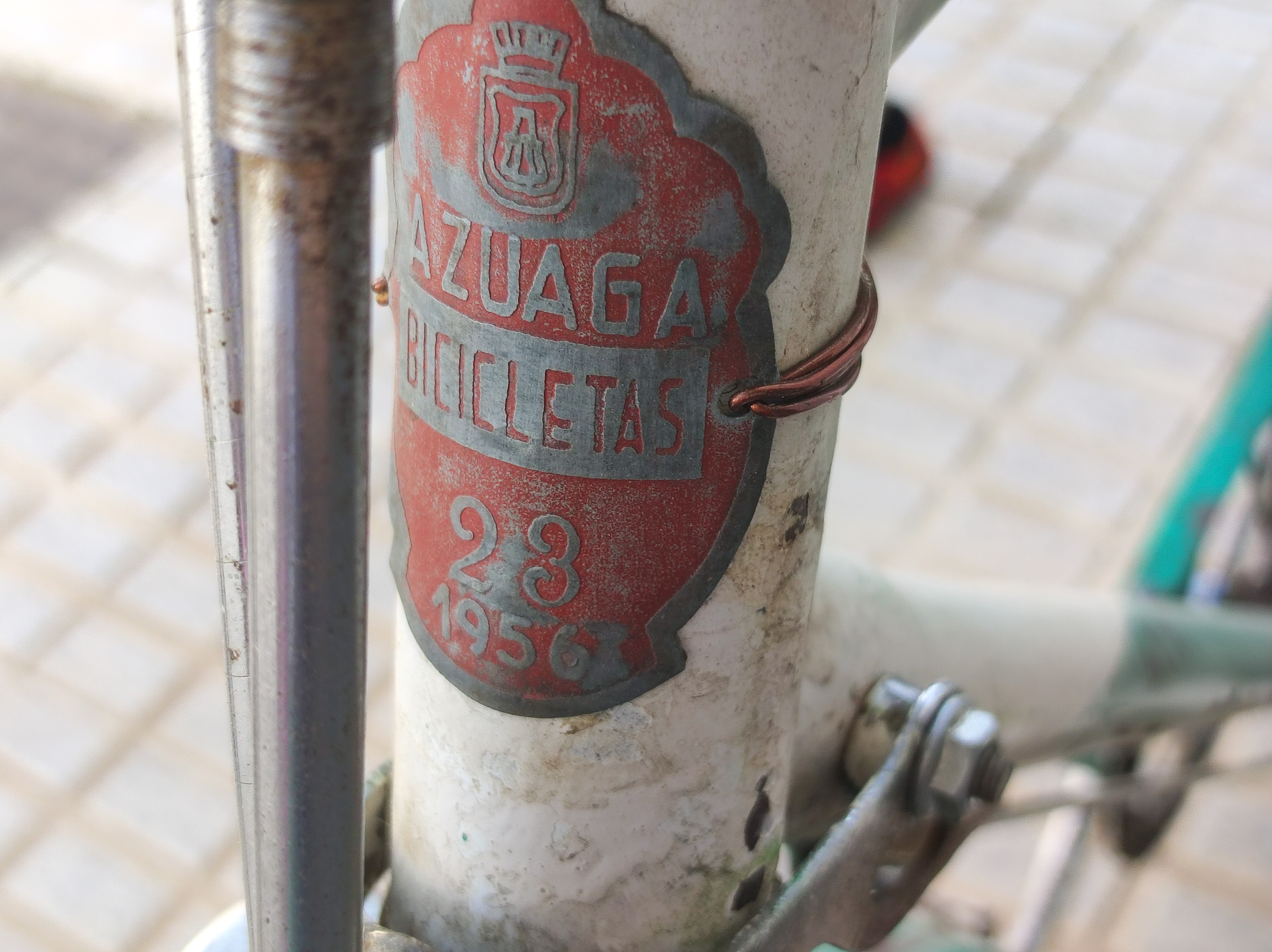 Foto 2 de Bicicleta antigua Azuaga 1957