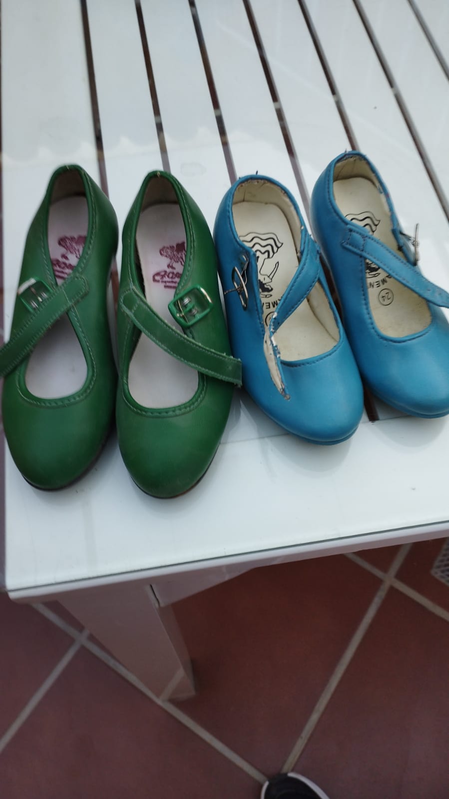 Zapatos flamenca número 24