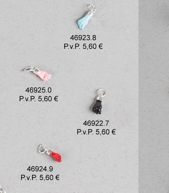 Puño plata de color que quieras 