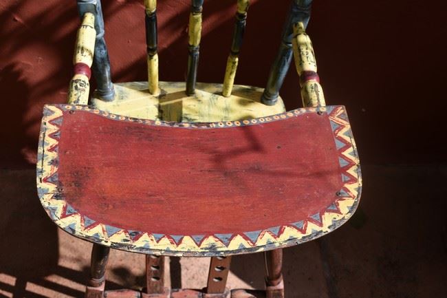 SILLA ALTA INFANTIL ANTIGUA