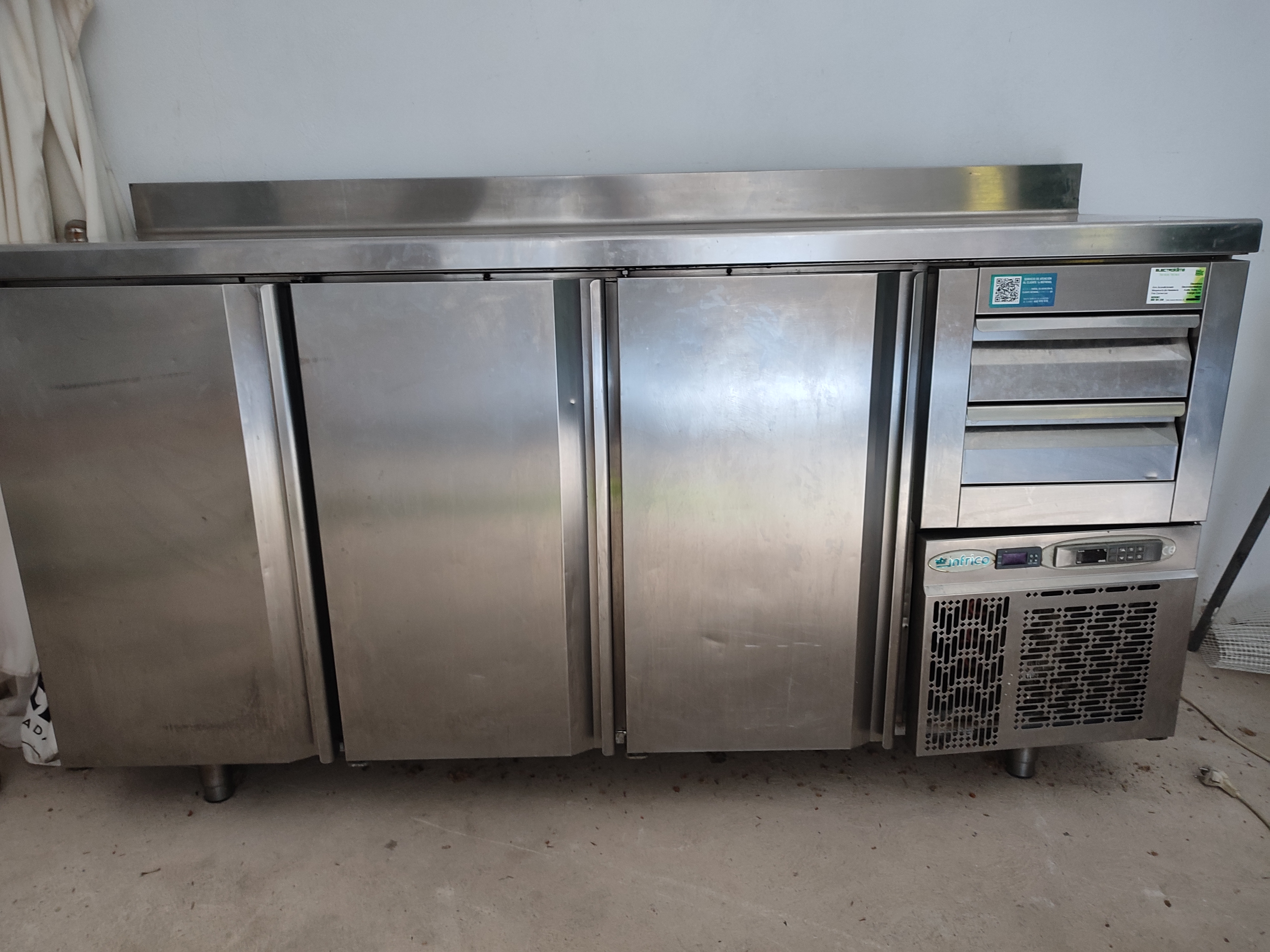 Mesa de frío hostelería 
