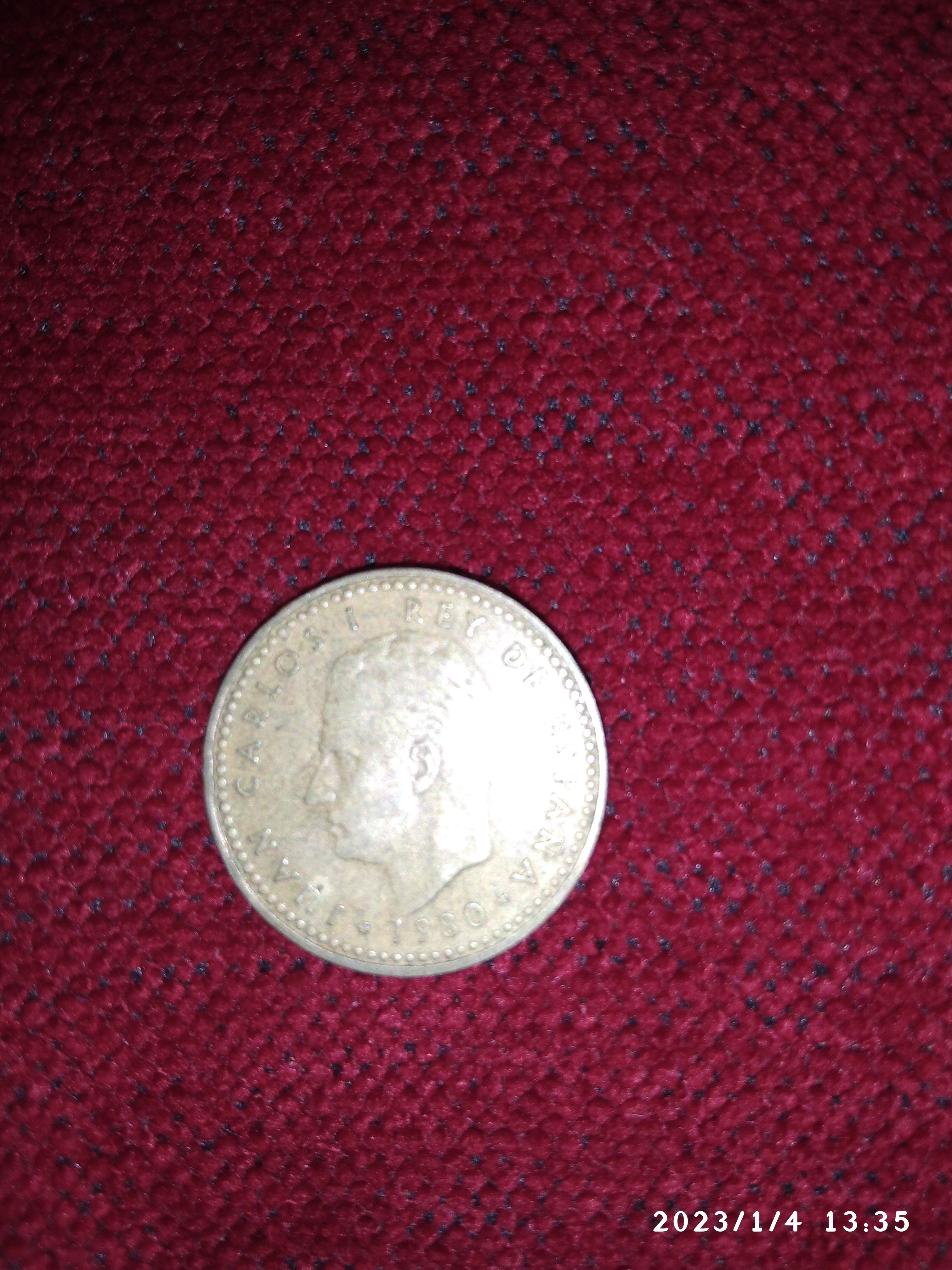 Moneda una peseta de 1980 "España 82" 