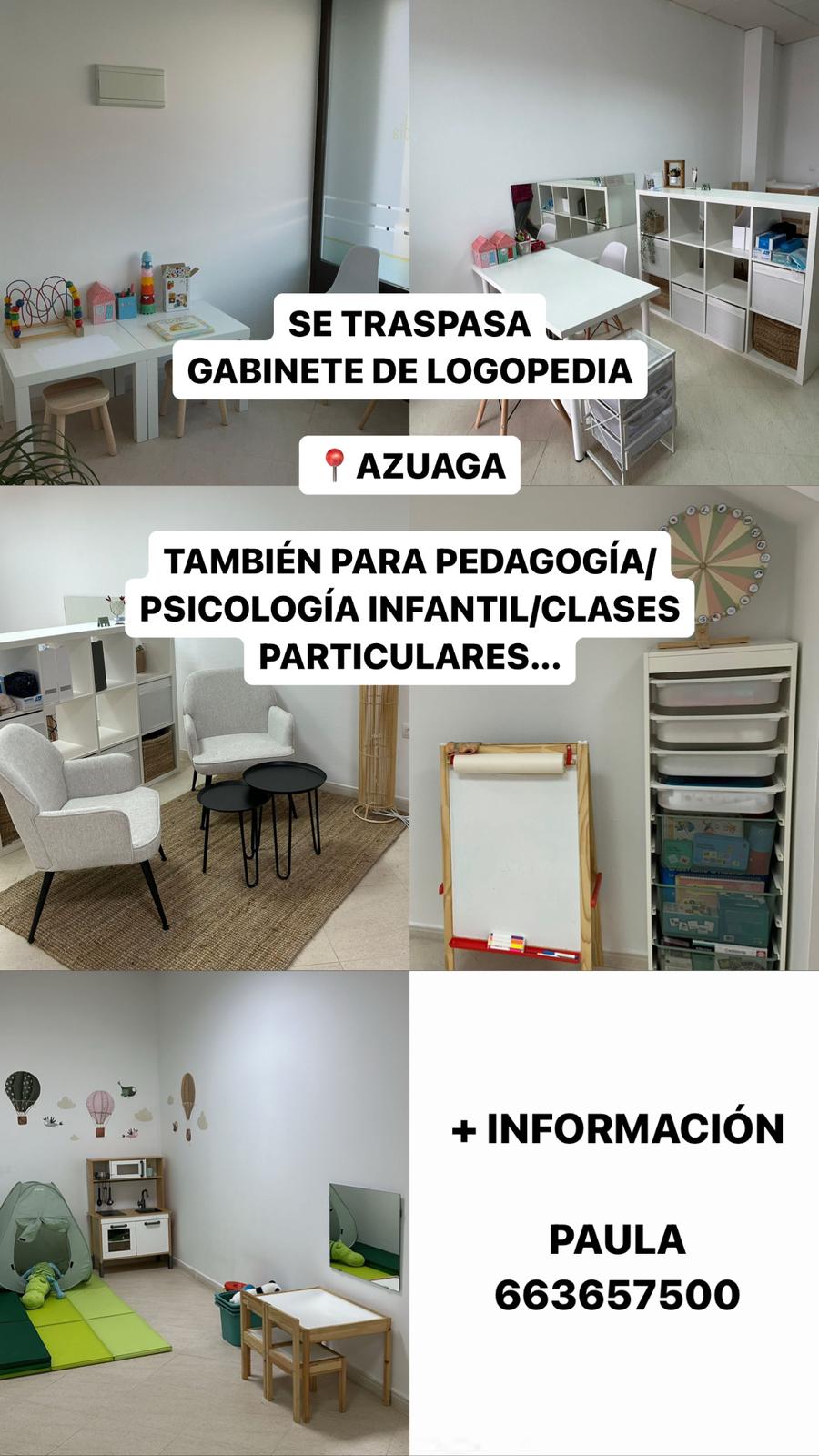 Traspaso consulta logopeda 