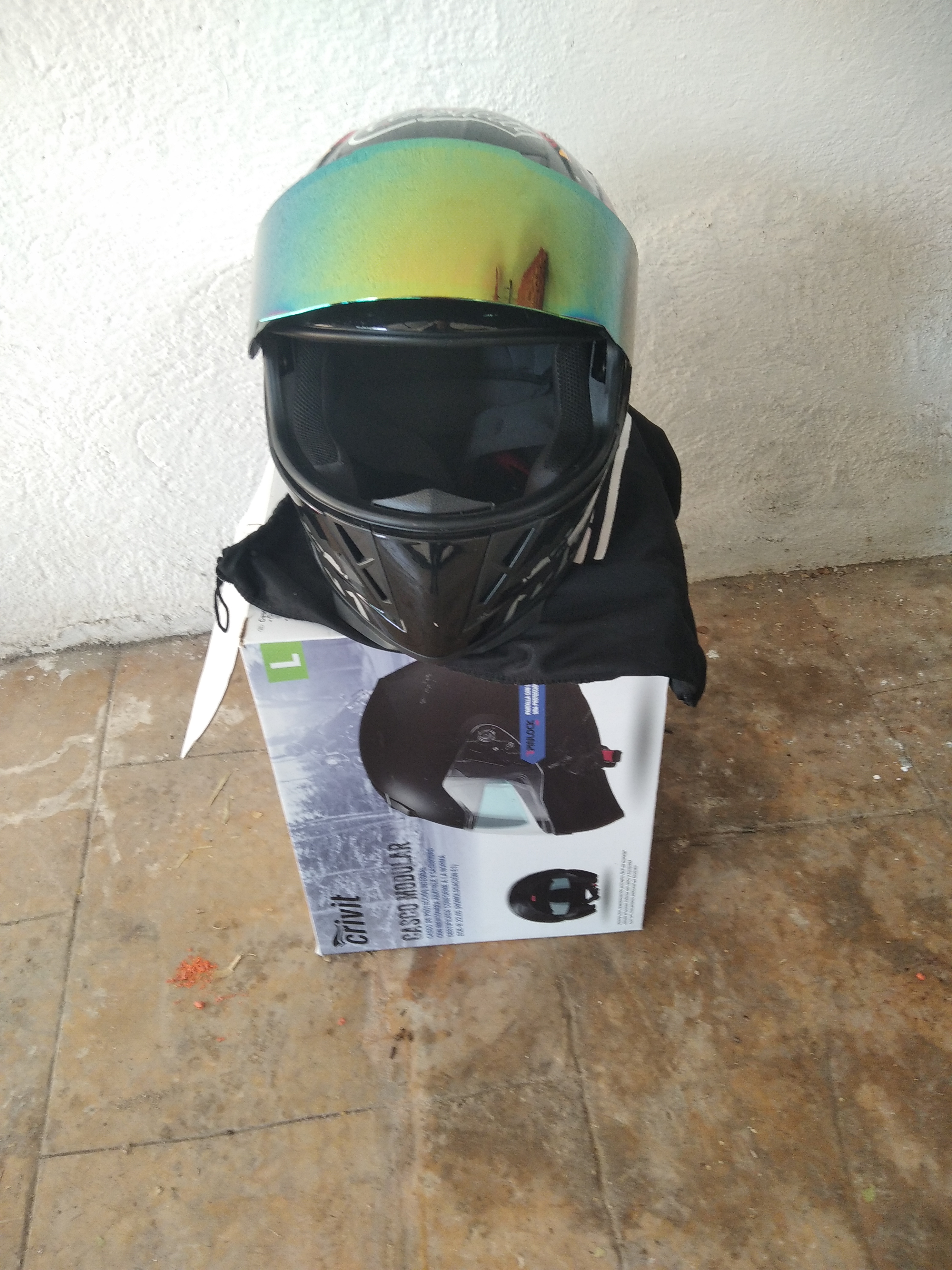 Casco moto 