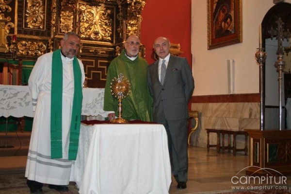 Peñarroya–Pueblonuevo recibe una reliquia de Santa Bárbara 