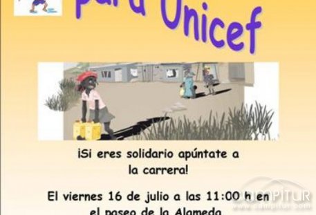 Carrera del Agua por Unicef en Constantina 