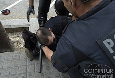 Cuatro personas detenidas en Belmez por agresión