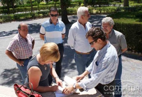 El entorno del Parque Municipal de Belmez acondicionado 